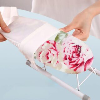 Table d'appoint planche à repasser pliable fleuri