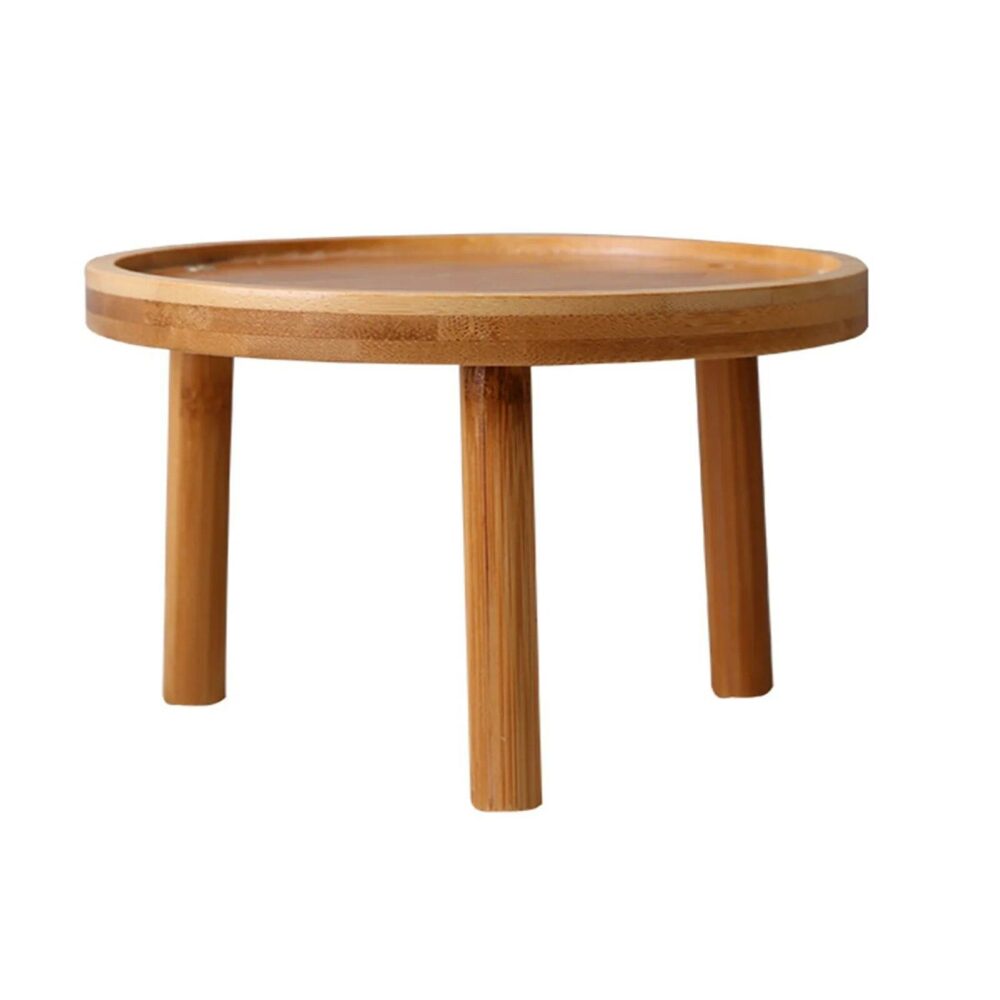 Table d'appoint en bois petit format type présentoir
